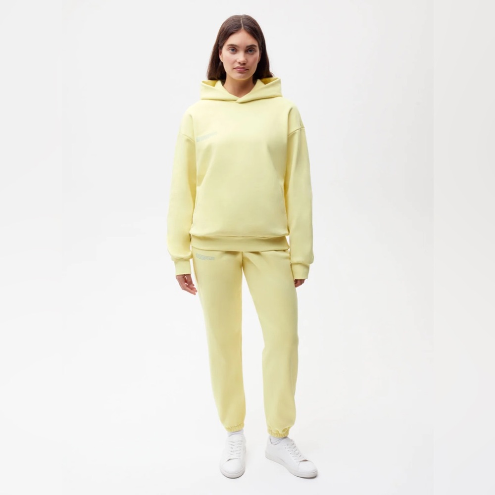 In Conversion Cotton Track Pants- Sunbeam Yellow